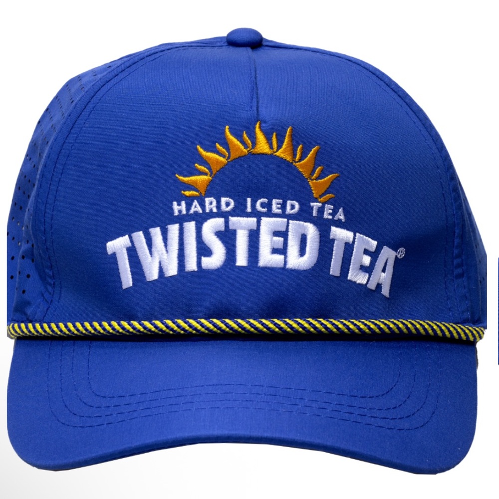 Twisted Tea Blue Cap. Unisex, adjustable fit. New